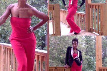 Catenya McHenry shows you how to style a strapless jumpsuit 3 ways from summer to fall