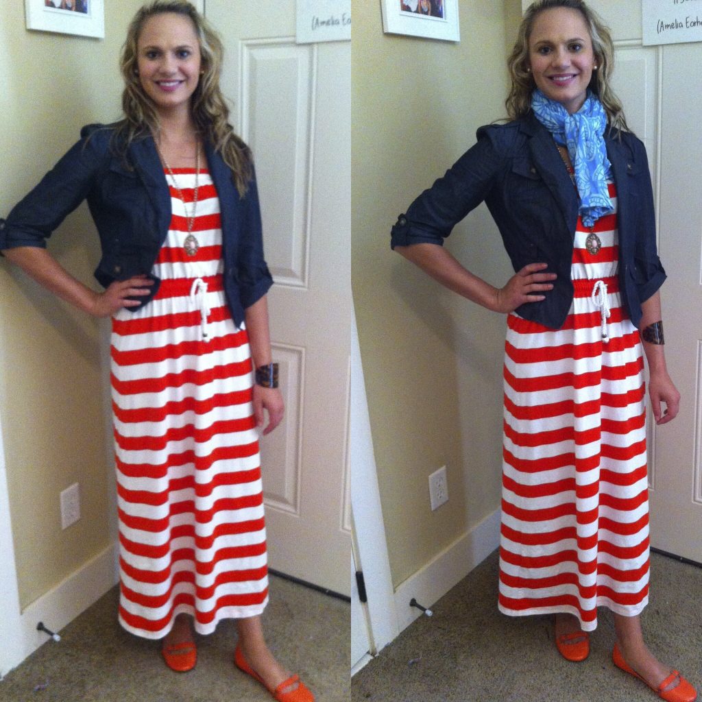 1 Maxi Dress- 2 Ways