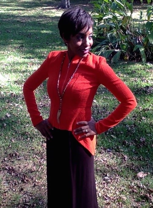 Maxi Dress Summer to Fall- Orange Willow Jacket | Catenya.com
