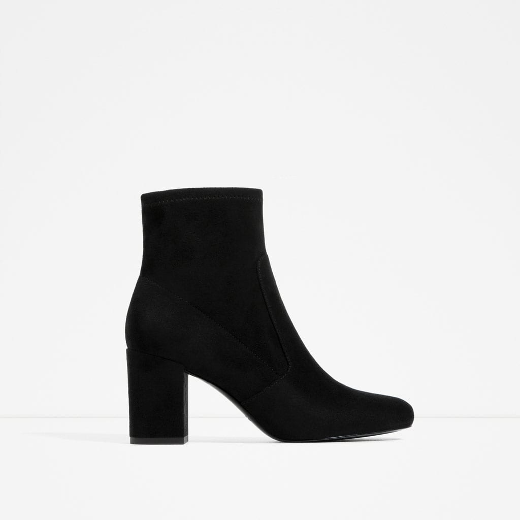 Zara High-Heeled Ankle Boot | Catenya.com