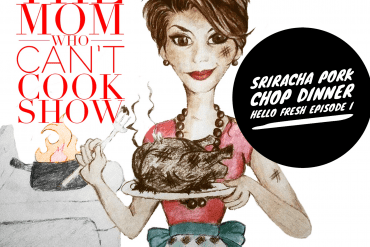 In Episode 1 of the the Mom Who Can't Cook show, Host+ creator Catenya McHenry attempts to cook the Hello Fresh Sriracha Pork dinner.