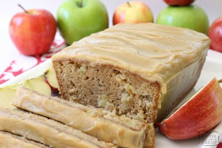 How to Make Caramel Apple Bread from Butter with a Side of Bread
