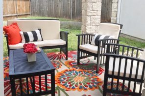 Catenya McHenry assembles the Lark Manor 4 piece sofa and outdoor furniture set from Wayfair