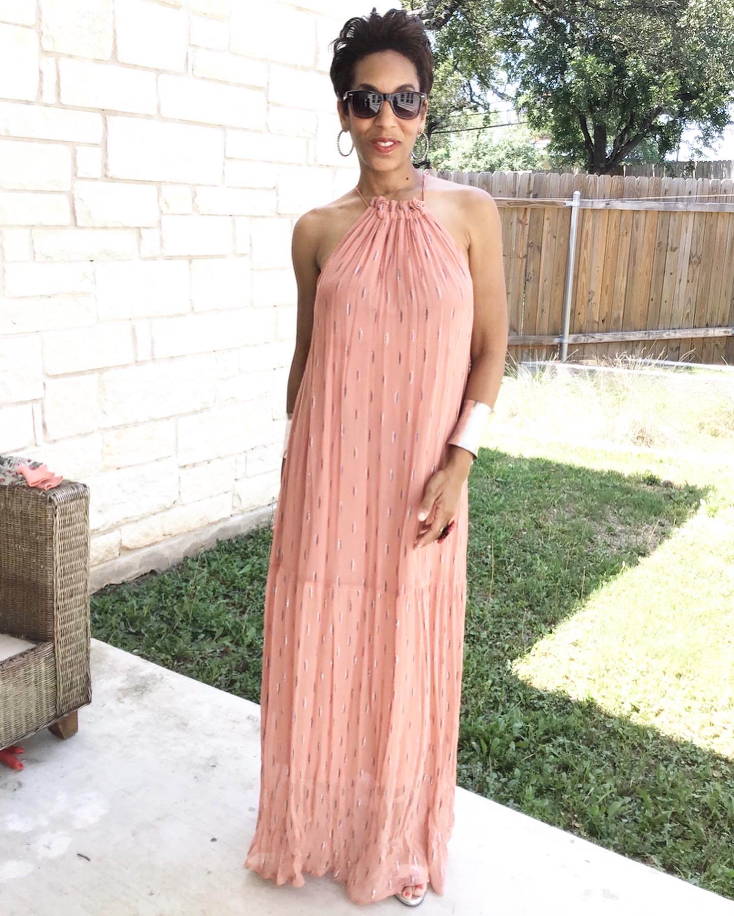 ReStylist Catenya McHenry shows Nothing2Wear: 2 Ways to Wear a Summer Maxi Dress from World Market