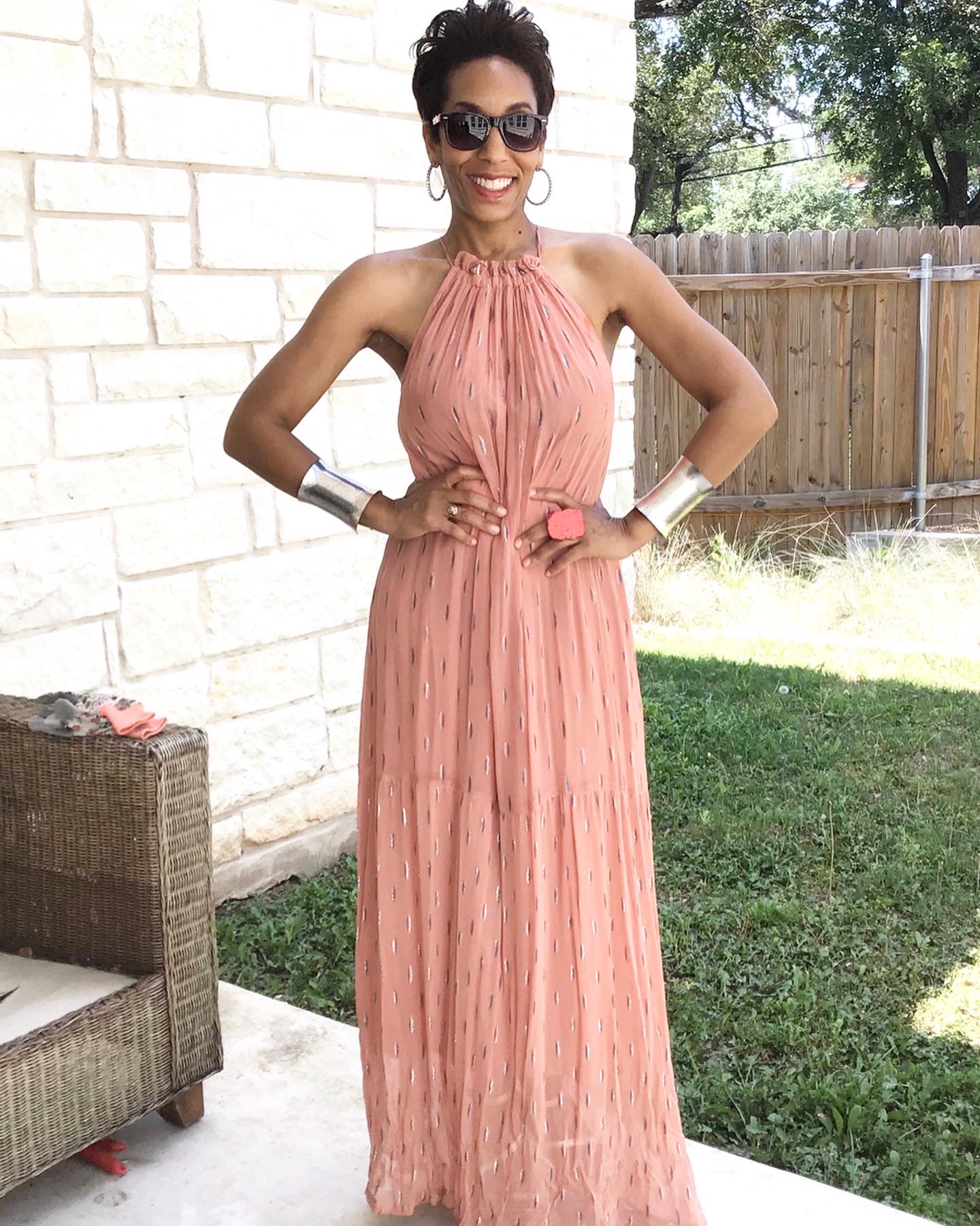 ReStylist Catenya McHenry shows Nothing2Wear: 2 Ways to Wear a Summer Maxi Dress from World Market