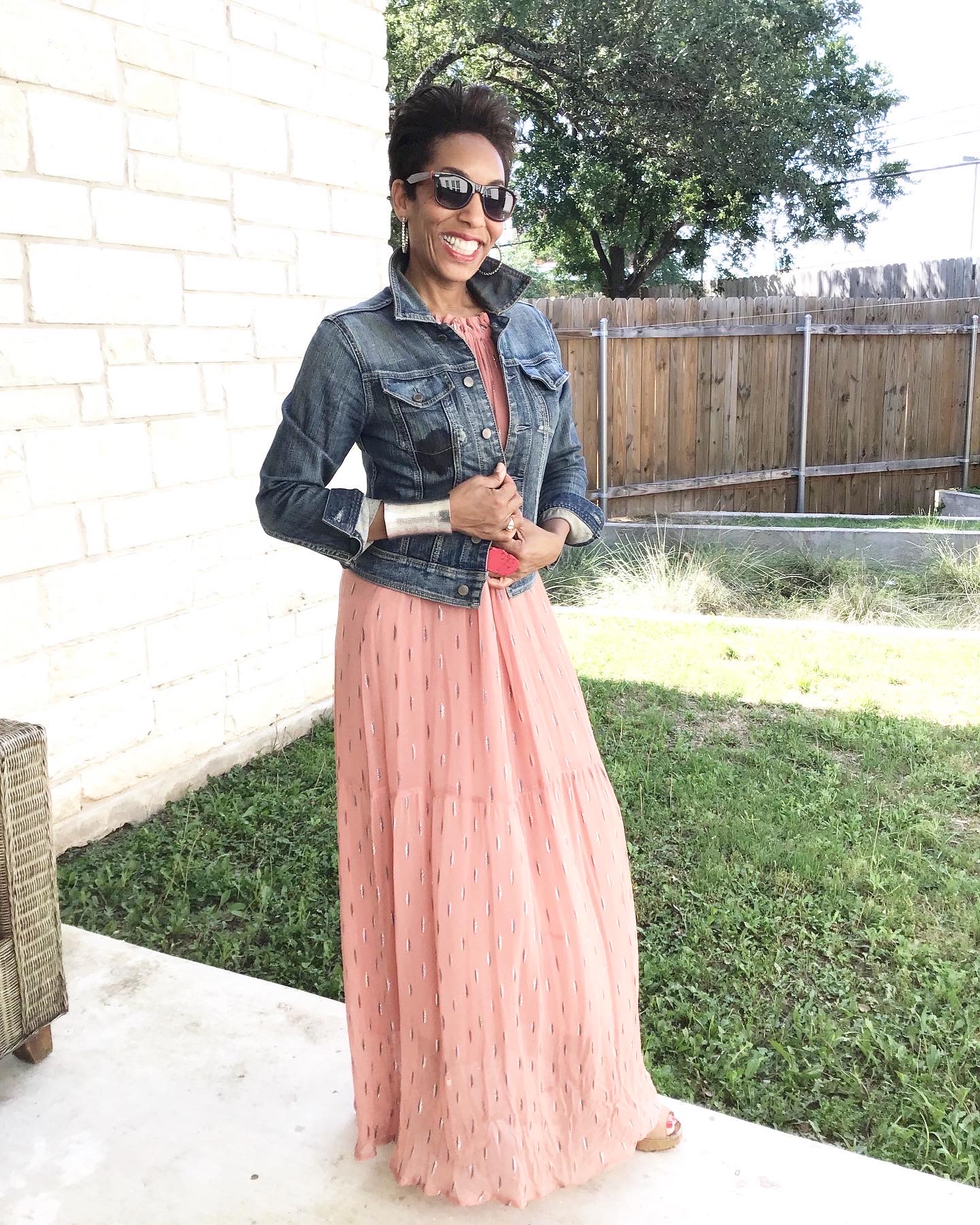 ReStylist Catenya McHenry shows Nothing2Wear: 2 Ways to Wear a Summer Maxi Dress from World Market