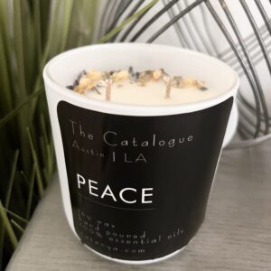 The Catalogue 8oz Peace Candle