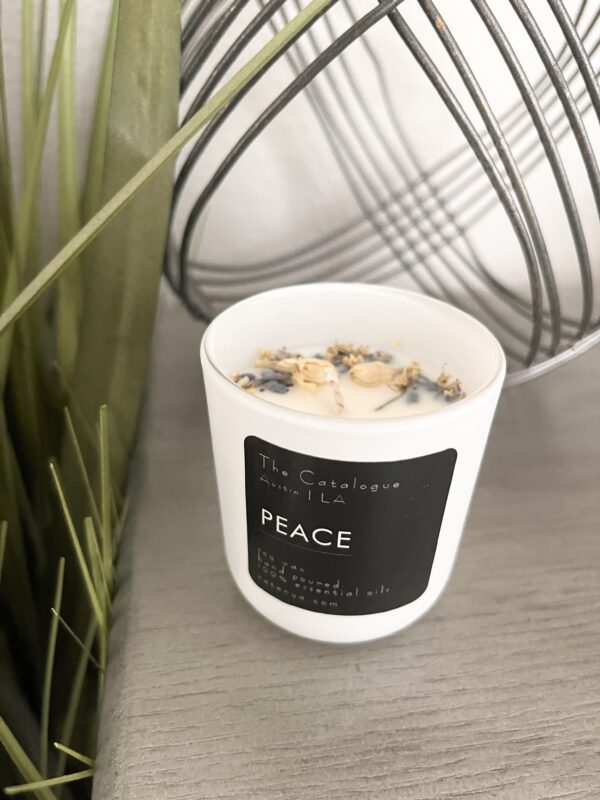 The Catalogue 8oz Peace Candle