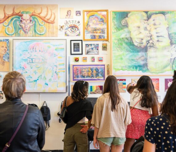 Austin Studio Tour featured on Lifestyle Austin TX with Catenya McHenry