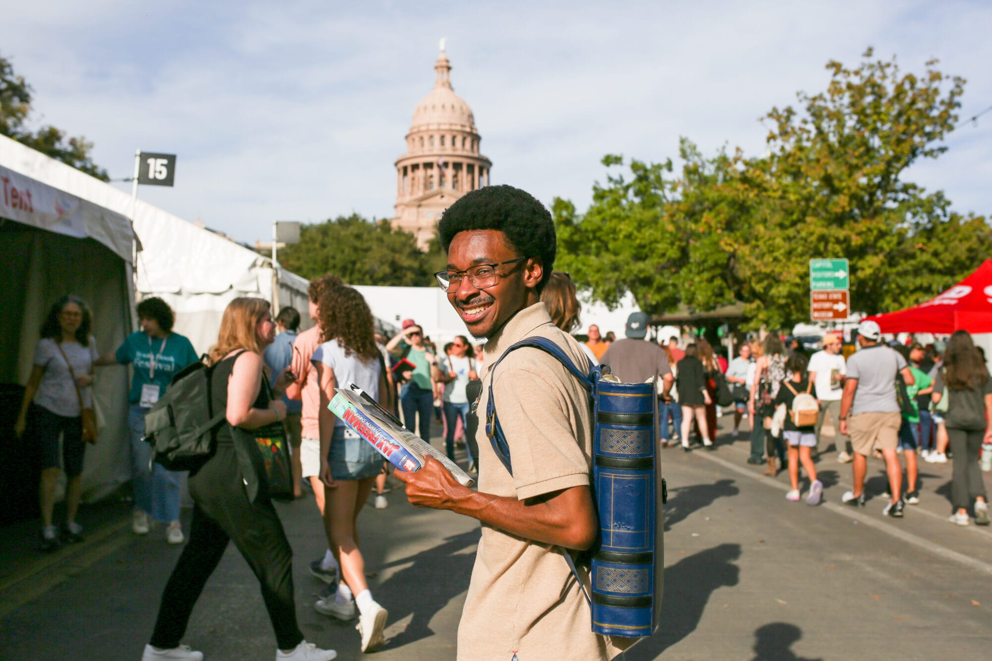 The Texas Book Festival is featured on Lifestyle Austin TX with Catenya McHenry